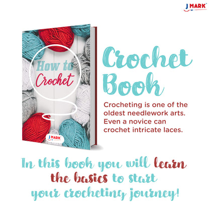J MARK Acrylic Crochet Kit for Beginners – Premium Crochet Starter Kit for Adults Bundle
